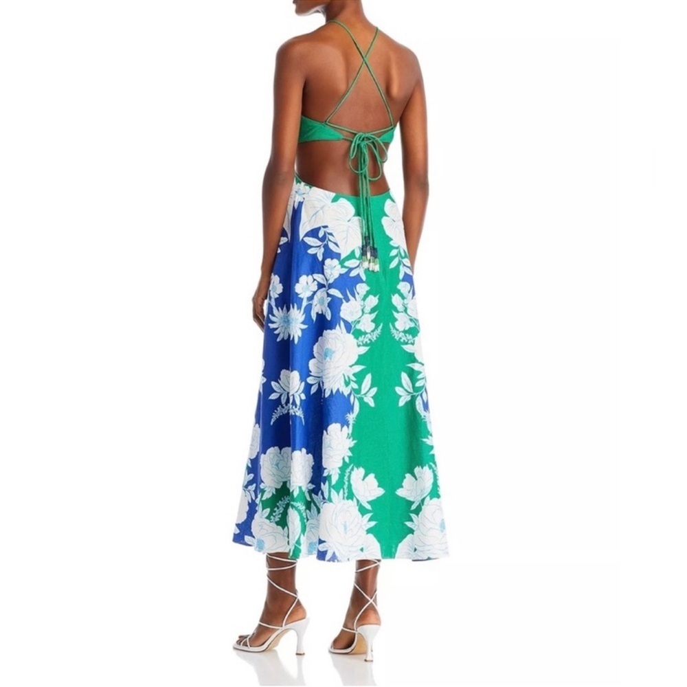 FARM Rio Soft Garden Flower Maxi Dress Size XL - Picture 2 of 14